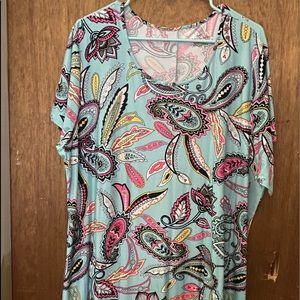 Bobbie brooks dress. Size 3x. NWOT. Comes to the knees.